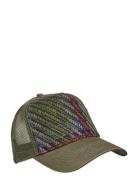 Maple A-Shape Trucker Cap Upfront Khaki