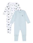 Nbmnightsuit 2P Zip Ff Elephant Noos Name It Blue