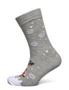 The Cute Christmas Sock Christmas Sweats Grey