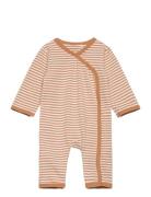 Jumpsuit Y/D Stripe Fixoni Brown