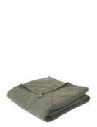 Plaid, Bomuld M/Hør Fryns C'est Bon Green