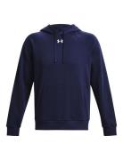 Ua Rival Fleece Hoodie Under Armour Navy