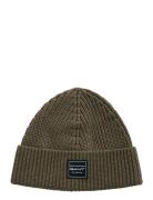 Cotton Ribbed Beanie GANT Green