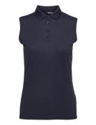 Lds Cray Drycool Sleeveless Abacus Navy