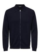 Onswyler Life Reg 14 Full Zip Shirt Knit ONLY & SONS Navy