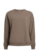 Ilona Easy Sweatshirt Brushed Rethinkit Brown