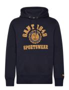 Front Graphic Sweat Hoodie GANT Navy