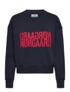 Organic Sweat Tilvina Sweatshirt Mads Nørgaard Navy