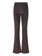 Nmmabelle Nw Lurex Pants Jrs NOISY MAY Brown