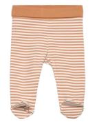 Leggings W.feet - Y/D Stripe Fixoni Orange