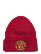 Essential Y Cuff Beanie Manut New Era Red