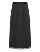 Nmsantal Hw Midi Skirt Wvn NOISY MAY Black