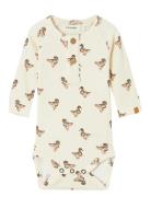 Nbmgavo Elo Ls Slim Body Lil Lil'Atelier Beige