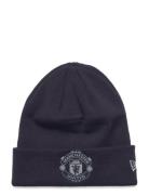 Rubber Wvn Cuff Beanie Manutd New Era Navy