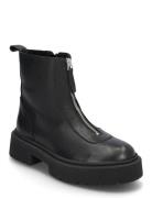 Gabby Biker Boots Steve Madden Black