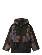 Nkmslope10 Ski Jacket Aop Fo Name It Black