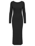 Onlkatia Ls Maxi Boatn Dress Cc Knt ONLY Black