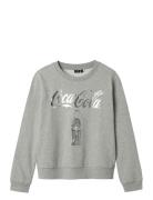 Nlfsusi Cocacola Sweat Bru Bfu LMTD Grey