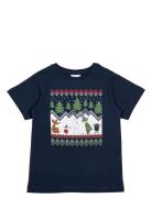 Bergstrakt T-Shirt Martinex Navy