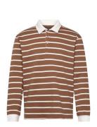 Mahaig Rugby Stripe Matinique Brown