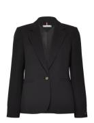 Crepe Slim Sb Blazer Tommy Hilfiger Black