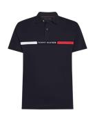 Hilfiger Chest Insert Reg Polo Tommy Hilfiger Navy