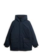 City Padded Parka Jacket Superdry Navy