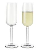 Hammershøi Champagne Glass 24 Cl Clear 2 Pcs. Kähler