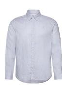 Kristian Linen B.d. Shirt Les Deux Blue