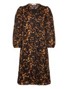 Slgunvy Dress Soaked In Luxury Brown