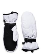 Roxy Jetty Solid Mitt Roxy White