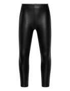 Leather-Effect Leggings Mango Black