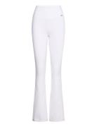 Ribbed Seamless Flare Tights Aim´n White