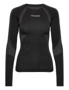 Hmlshaping Seamless T-Shirt L/S Hummel Black