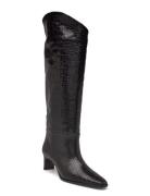 Esme High Knee Boots Malina Black