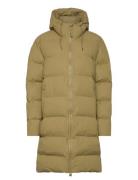 Alta Longer Puffer Jacket W3T4 Rains Khaki