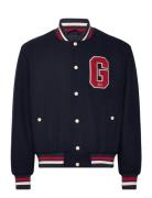 Wool Mix Varsity Jacket GANT Navy