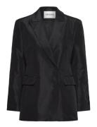 Ina Cut Out Sleeve Tailored Blazer Malina Black