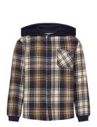 Shirt Ls Check Minymo Navy