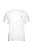 Wwace Badge T-Shirt Double A By Wood Wood White