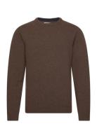 Cfkarl Crew Neck Bounty Knit Casual Friday Brown