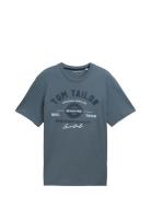 Logo Tee Tom Tailor Blue