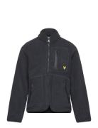 Microfleece Zip Through Lyle & Scott Navy