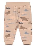 Pants Aop En Fant Beige