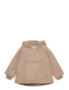 Wang Fleece Lined Winter Jacket. Grs MINI A TURE Beige