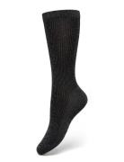 Magda Shimmery Socks Swedish Stockings Black