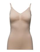 Cc Heart Seamless Camisole Coster Copenhagen Beige