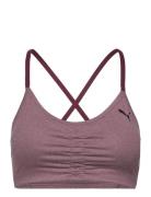 Low Impact Studio Foundation Bra PUMA Burgundy