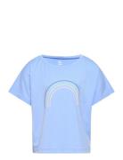 Gapfit Kids Recycled Boxy T-Shirt GAP Blue