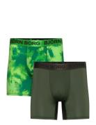 Performance Boxer 2P Björn Borg Green